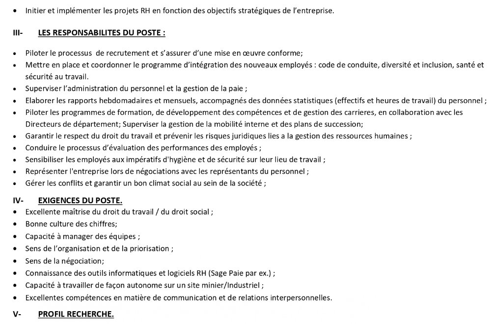 SMFG Recrute un Directeur Des Ressources Humaines | Page 2