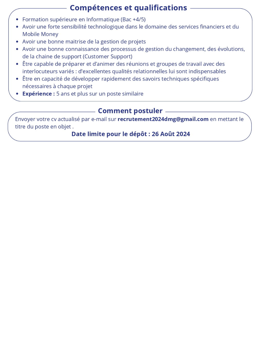 Recrutement D'un SME Quality Assurance | Page 2